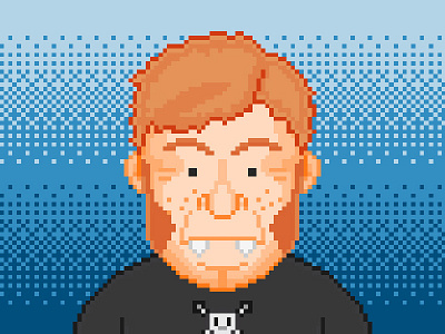 sideburnjim avatar pixel selfie sideburnjim