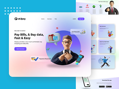 Digital Payment System - Landing Page