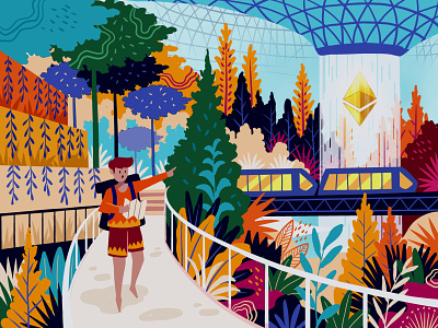 Etherium Tech in Changi Airport artist changi airport character collectible nft crypto crypto illustration digital art digital painting eth flat illustration illustration mexico style nft nft art nft artwork nft character nft illustration nft marketplace nft mint nft opensea