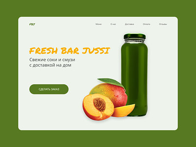Fresh Bar Jussi design ui ux web