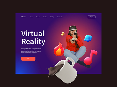 Virtual Reality Web Design