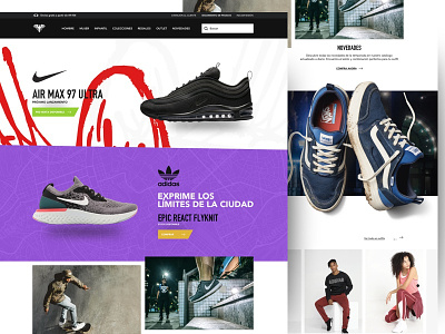 Saohmon - Ecommerce blog design ecommerce features header homepage layout list online shop ui ux