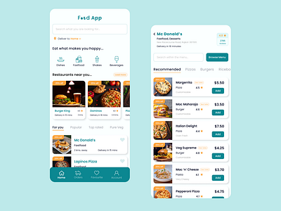 Food App UI