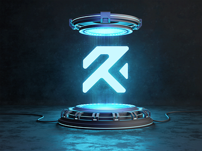 Futuristic RK Logo brand identity branding creative futuristic letter k letter r logo logo concept logo design r logo rk logo vector