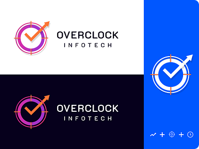 Clock Logo Concept