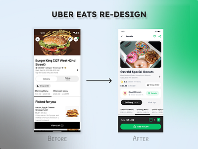 Uber Eats Redesign Concept