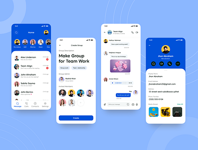 Chatbox - Messaging App Design app ui chatting creative design figma friends love meet message minimal mobile modern people talking ui ui design uiux