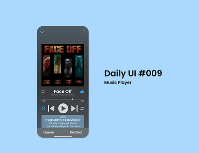 Music Player app design app design ui ux