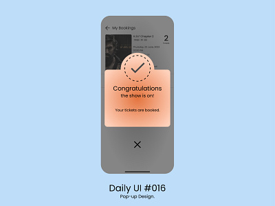 Pop-Up Design app design ui ux