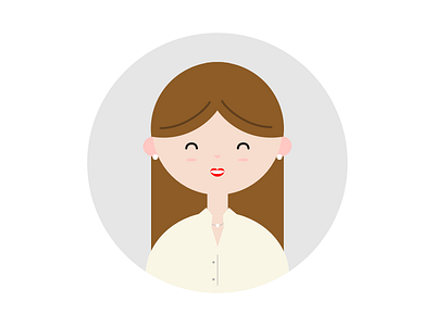 Profile - Lady illustration persona