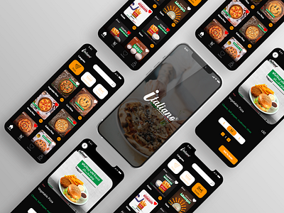 Italiano - Resturant App adobe xd app figma restorunt ui ux