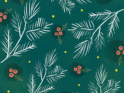 Pattern christmas holiday pattern pine winter