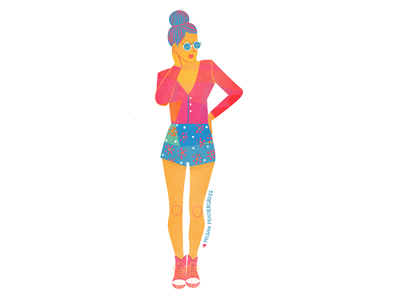 Women Who Draw by Megan Pendergrass on Dribbble