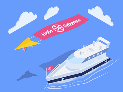 Hello  Dribbble !