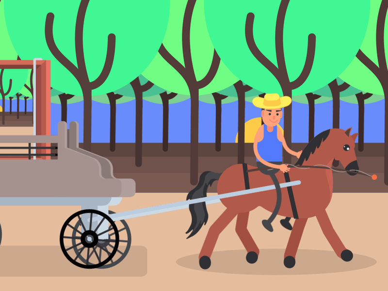 Riding My Little Pony by linjinlong on Dribbble