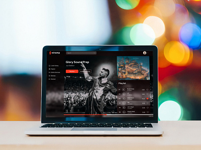 Winamp Desktop App - Concept Redesign app design ui ux