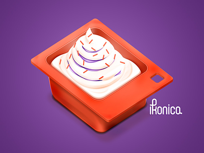 Ikonica app cream icecream icon illustration illustrations ipad iphone mac mold sprinkles test
