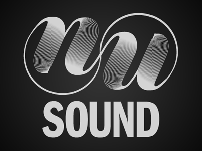 NuSound Identity ambigram concert headphones hyper identity island music nusound