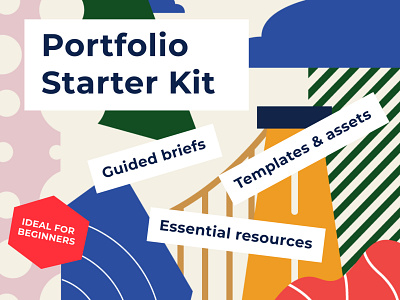 New course: Portfolio Starter Kit briefbox briefs illustration practice design ui