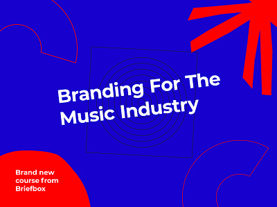 Briefbox Branding For Music Industry - now live! branding briefbox briefs course design education educational fun learn learndesign pattern practice design tropical ui