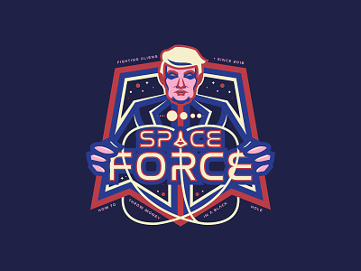 All the way! america donaldtrump space space exploration starship trump tshirt tshirt art tshirt design