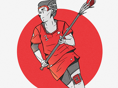 Lacrosse illustration