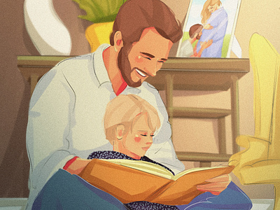 Reading with dad