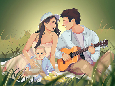 Family illustration