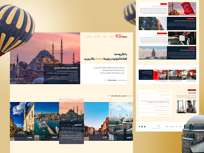 Website presentation✨️ - Turkey-group amirasadi app appdesign homepage landing ui uidesign visual visualdesign webdesign website