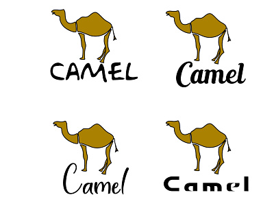 Camel Logo 🐪 graphic design logo