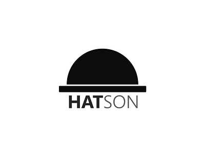 HATson logo design graphic design logo vector