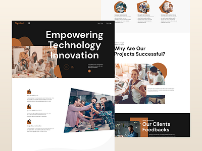 Server Management Company Landing Page 2020 trend all card clen cpanel design dribbble dribble popular server management typography ui uiuxdesign web design