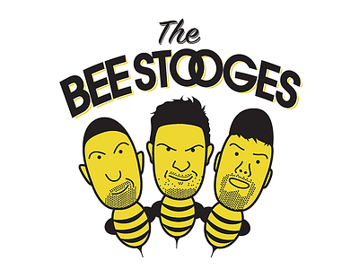 The Bee Stooges Logo