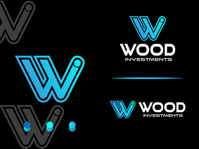 WOOD LOGO 3d brand logo branding company logo design gradint logo graphic design illustration logo logo branding logo desig logofolio logos typography vector wi logo
