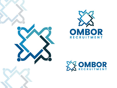 ombor recruitment logo 3d animation band logo logos branding design graphic design human logo illustration logo logo branding logo desig logofolio logos miting logo miting or logo office logo or logo typography ui vector