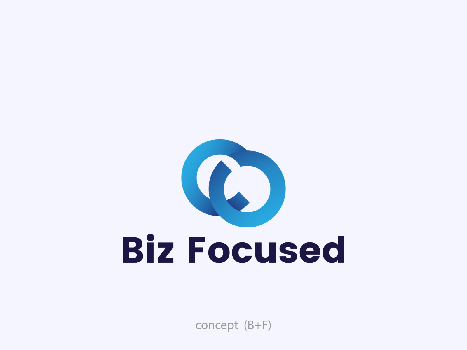 Biz Focused/ B+f Logo By Tawhidul Alam On Dribbble