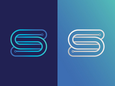 modern S+technology logo