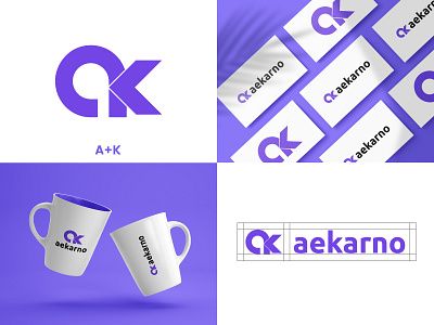 ak branding logo design