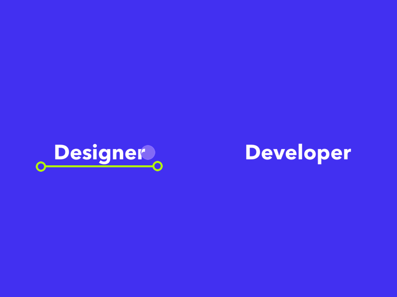 Designer & Developer Interaction