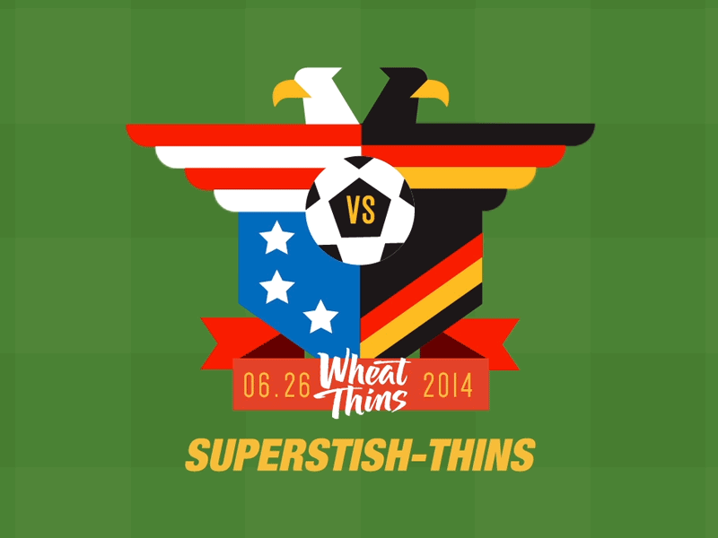 USA v Germany animation badge eagle football germany gif thin usa wheat worldcupbrazil