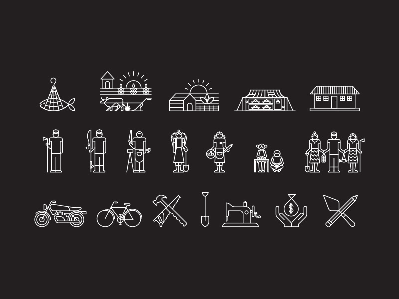Vision Fund Icons by Made by Radio on Dribbble