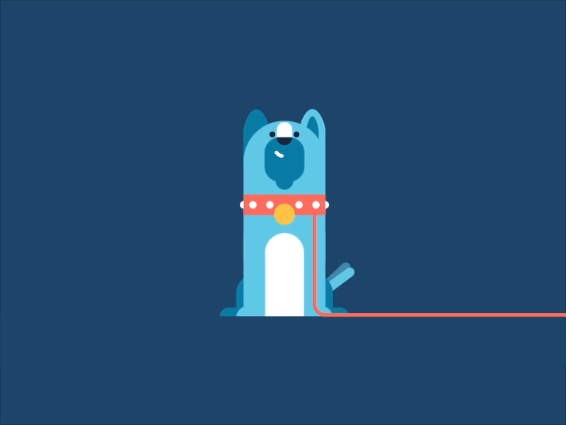 Dog drib
