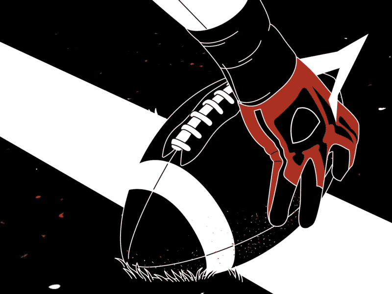 Vizio americanfootball animation football illustration motion nfl sport sportgif