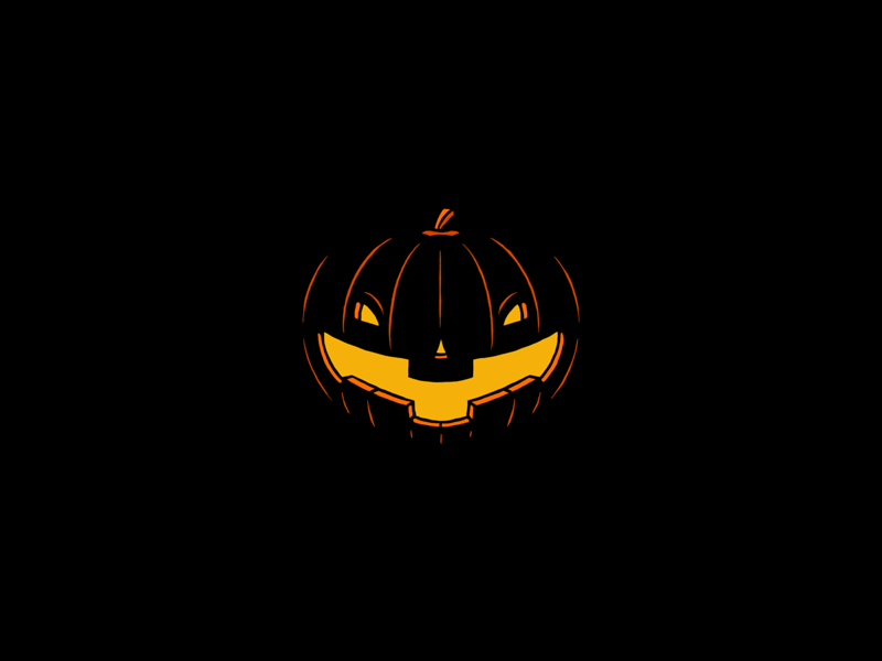 Happy Halloween animation bat celanimation gif halloween pumpkin scary wink