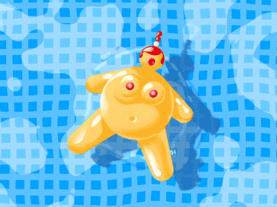 Summer time, almost :) animation blowupdoll character gf reflection swimming swimmingpool vector water
