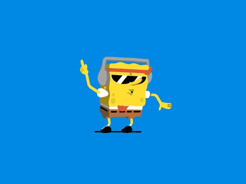 Spongebob Lit animation gif illustration krab krusty lit spongebob sticker