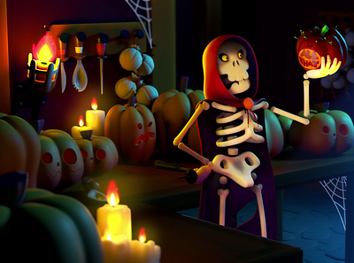 All That FPS 3d animation character design halloween illustration nick nickelodeon