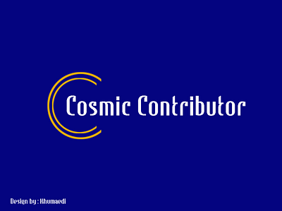 Logo Cosmic #2 branding design icon logo typography vector