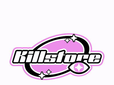 Killstore Y2K logotype brand branding illustrator logo logotype mark marks y2k y2k logos