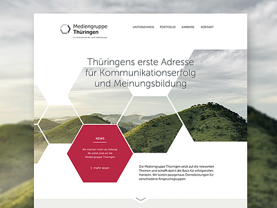 Mediengruppe Thüringen Website